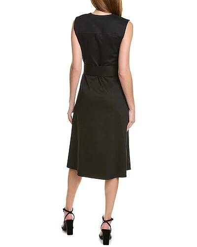 Carolina Herrera Double-Breasted Wrap Dress Women 2 Carolina Herrera Double-Breasted Wrap Dress Women - Image 2
