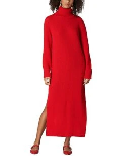 Carolina Herrera 26 Carolina Herrera Rib Knit Turtleneck Cashmere Dress Women