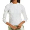 Carolina Herrera Silk-Blend Sweater Women