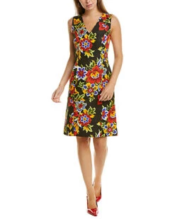 Carolina Herrera Silk-Blend Dress Women