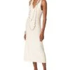 Carolina Herrera Spaghetti Strap Wool-Blend Midi Dress Women